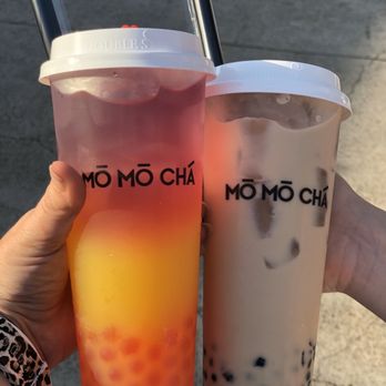 His Tea - butterfly mango yoghurt tea and milk tea - Bubble Tea Near Me - Richardson, Texas
