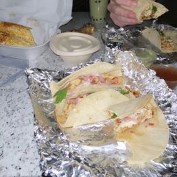 chicken 3 Tacos Street Corn chicken 3 Tacos Street Corn