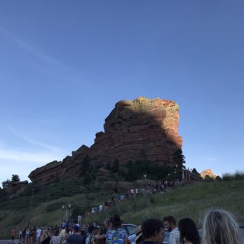 Red Rocks Amphitheatre - Waiting to get in - Music Venues Near Me - Morrison, Colorado