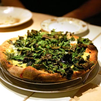 ABC Kitchen - Spinach, Goat Cheese and Herbs Pizza ($14) - Breakfast & Brunch Near Me - New York, New York