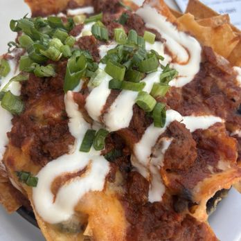 Malibu Farm Restaurant - Malibu Nachos with Beef - Salad Near Me - Malibu, California Malibu Farm Restaurant - Malibu Nachos with Beef - Salad Near Me - Malibu, California