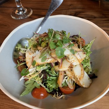 Temsib Eatery & Bar - Spicy Thai Cuttlefish salad- $14. Not big fan of cuttlefish, chewy like calamari instead of flaky. Salad was great 3/5 - Thai Near Me - Bellevue, Washington