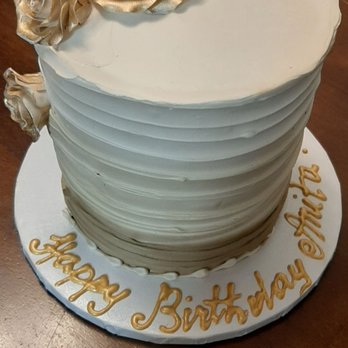 Masis Bakery - Ombré kiefski with ivory gold flowers. Special request based off of their other cakes. Came out phenomenal. - Bakeries Near Me - Burbank, California