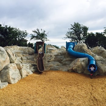Emerald Glen Park - Dean loves his slide. - Parks Near Me - Dublin, California