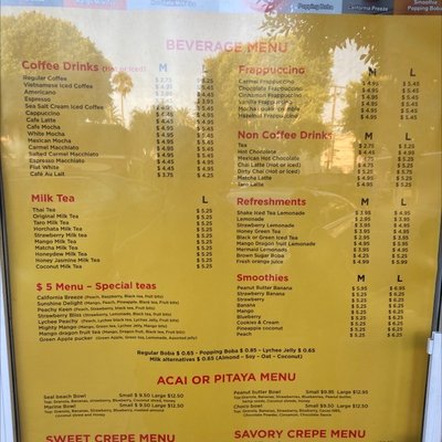 Menu photo 7 Marina Cafe Seal Beach, CA