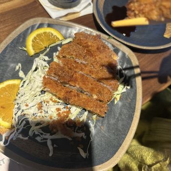 Sushi Tsunami - Ton katsu. Not dry and seasoned well. - Sushi Bars Near Me - Fairfield, California
