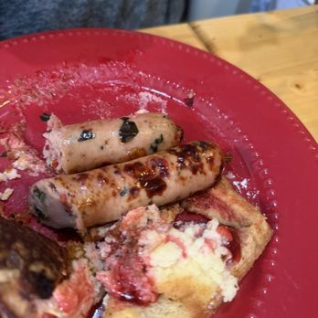Coda Rouge - Berry Cheesecake w/Chicken sausage - Breakfast & Brunch Near Me - Harrisburg, Pennsylvania