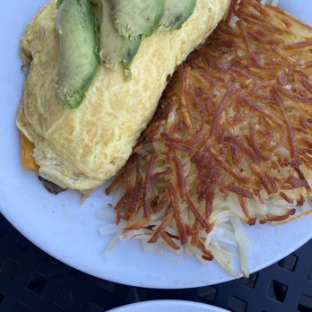 Cajun Kitchen Cafe - My friends omelet! - Breakfast & Brunch Near Me - Goleta, California