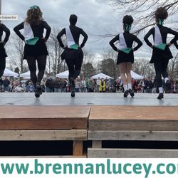 Brennan Lucey Irish Dance Academy - Brennan-Lucey Irish Dancers Dancing at a St. Patrick's Day Performance