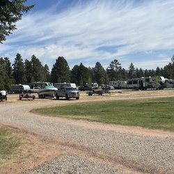 Flaming Gorge Resort - Pine Forest RV Park - Overflow Patking