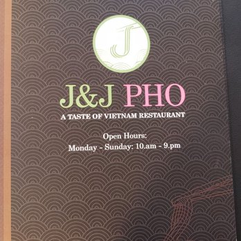 J&J Pho - Menu - Vietnamese Near Me - Elkton, Maryland