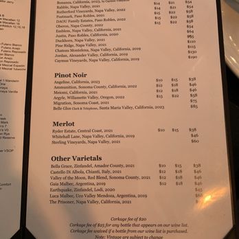Solanos Bar and Grill - Wine list! - Bars Near Me - Palm Desert, California Solanos Bar and Grill - Wine list! - Bars Near Me - Palm Desert, California