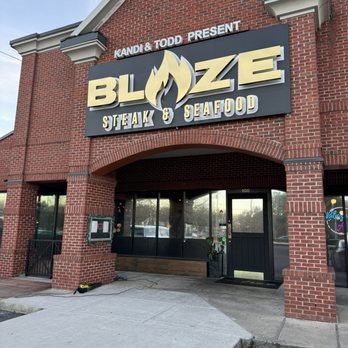 Blaze Steak & Seafood - Outside - Seafood Near Me - Atlanta, Georgia