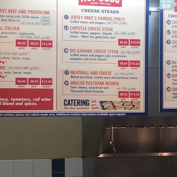 Jersey Mike's Subs - Menu of hot subs - Sandwiches Near Me - Glendale, Arizona