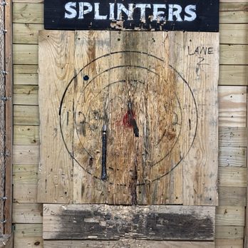Splinters Axe House And Tavern - Axe Throwing Near Me - Warner Robins, Georgia Splinters Axe House And Tavern - Axe Throwing Near Me - Warner Robins, Georgia