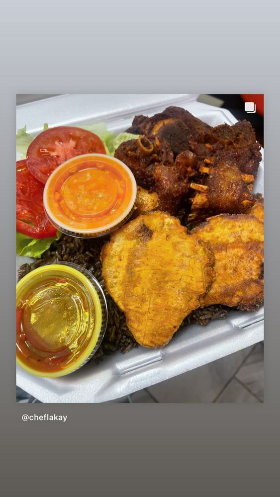 Food from Chef Lakay