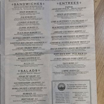Buffalo Rose - Even the most bssic menu items have some special touch or other. - Bars Near Me - Golden, Colorado