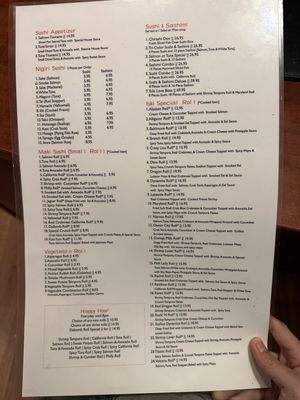 Menu photo 1 Yuki Sushi Owings Mills, MD Menu photo 1 Yuki Sushi Owings Mills, MD