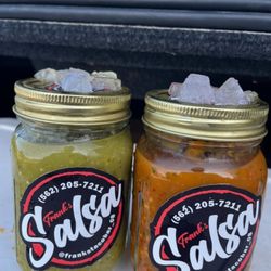 Frank's Taco Bar - Delicioso Salsa Verde and Salsa Rojo. only $7.00 a jar. local delivery for only $3.00 more.