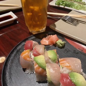 Shibui - Sushi rolls with Kirin beer - Japanese Near Me - Sunset, Florida