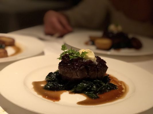 Photo of Gary Danko - San Francisco, CA, US. Seared filet of beef