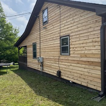 LV Building Solutions - 8" beveled cedar siding install in Greensboro, Nc. - General Contractors Near Me LV Building Solutions - 8" beveled cedar siding install in Greensboro, Nc. - General Contractors Near Me