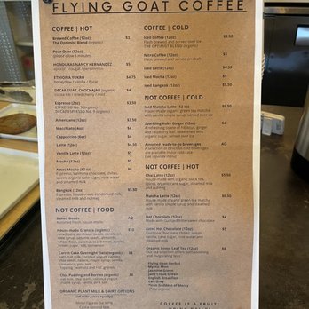 Flying Goat Coffee - Menu - Coffee Roasteries Near Me - Healdsburg, California Flying Goat Coffee - Menu - Coffee Roasteries Near Me - Healdsburg, California