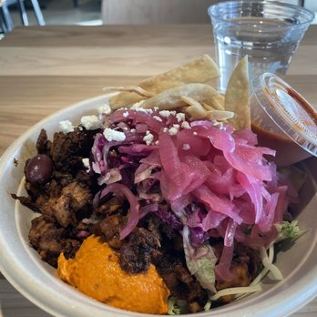 CAVA - Build your own harissa chicken bowl - Salad Near Me - Winter Park, Florida