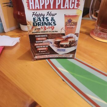 Islands Restaurant - Happy hour deals - Burgers Near Me - Burbank, California