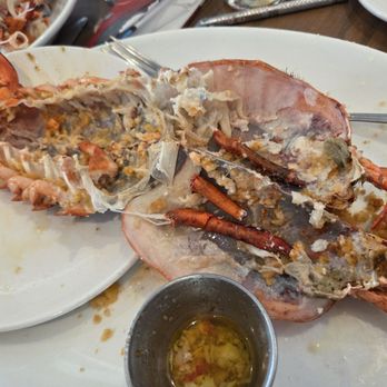 The Wharf - Not a bite of lobster leftover! - Seafood Near Me - Warren, Rhode Island