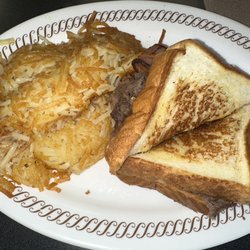Waffle House - Texas bacon cheesesteak melt