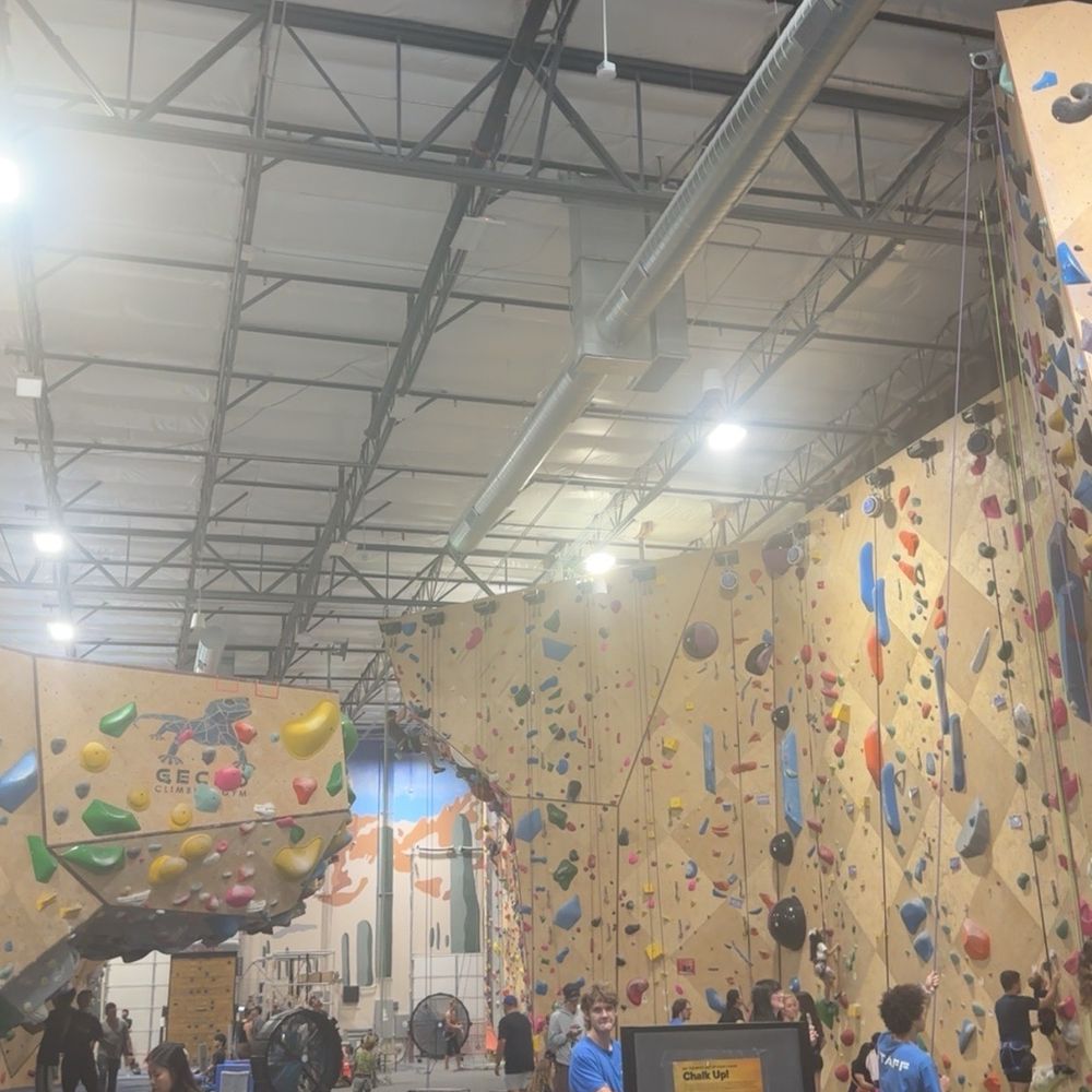 Gecko Climbing Gym - The gym, bouldering on left, top top/auto belay on right! - Yoga Near Me - Phoenix, Arizona Gecko Climbing Gym - The gym, bouldering on left, top top/auto belay on right! - Yoga Near Me - Phoenix, Arizona