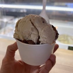 Screamery Ice Cream - Single Scoop of Triple Play and Coffee Toffee ($5.75)