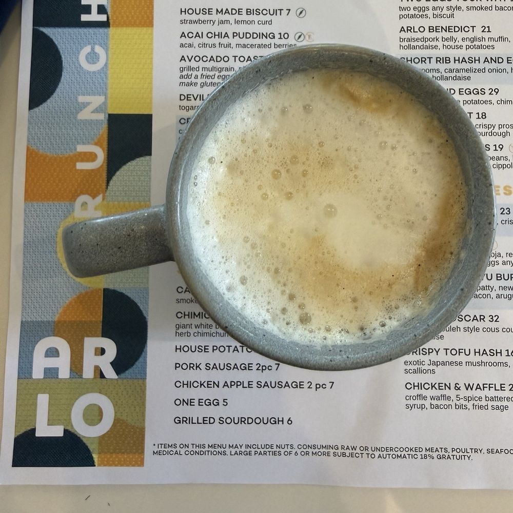 ARLO - Cappuccino - New American Near Me - San Diego, California ARLO - Cappuccino - New American Near Me - San Diego, California