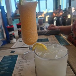 24 beach walk and peach daiquiri