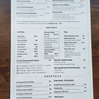 Rise - Menu side two, must be summer seasonal - Cafes Near Me - Springfield, Missouri Rise - Menu side two, must be summer seasonal - Cafes Near Me - Springfield, Missouri
