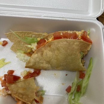 Rero's Burrito - What's left of my hard shell tacos, one potato, one shredded beef. - Mexican Near Me - Marina del Rey, California Rero's Burrito - What's left of my hard shell tacos, one potato, one shredded beef. - Mexican Near Me - Marina del Rey, California