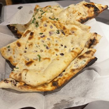 Awadh India Restaurant - Onion Kulcha and Garlic Naan - Indian Near Me - Columbus, Ohio