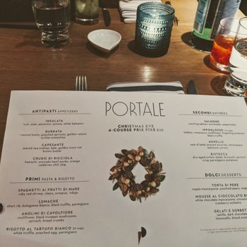 Portale - The Christmas Eve 4-course pre-fixe menu - Italian Near Me - New York, New York