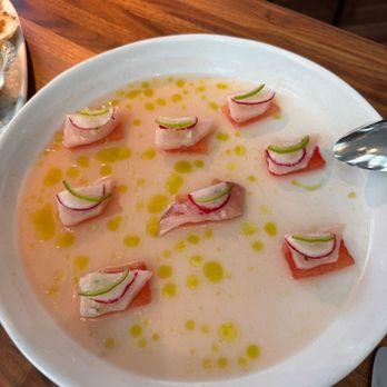 Marbled & Fin - Hamachi crudo - Seafood Near Me - Charleston, South Carolina