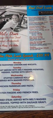 Menu photo 2 Mel's Diner Cape Coral, FL Menu photo 2 Mel's Diner Cape Coral, FL
