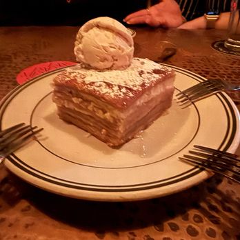Las Palmas - Sopapilla cheesecake -  order this - Mexican Near Me - Dallas, Texas