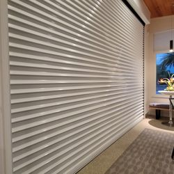 Atlantic Storm Protection - Large Nautilus Hurricane Shutter with Roll Down Screen option