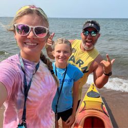 Apostle Islands Rustic Makwa Den - Ready for Sea Caves at Meyers Beach!