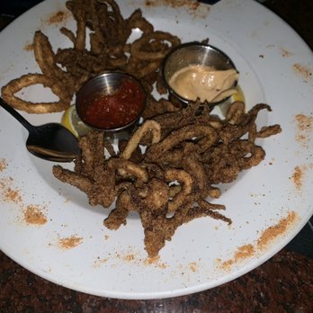 Sazzy B - $12.00 Fried calamari at SazzyB does it no look good.  NOT! HAHA  2ND TIME WENT THERE AND GOT BAD SERVICE. - New American Near Me - Kenosha, Wisconsin