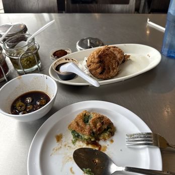 Sanamluang Cafe - Chive cakes - Thai Near Me - North Hollywood, California Sanamluang Cafe - Chive cakes - Thai Near Me - North Hollywood, California