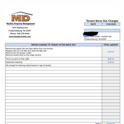 MacDoc Property Management - Stole 75% of my deposit