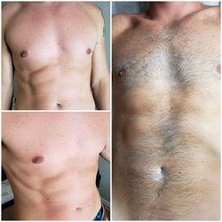 GlamTyme On The Go - Chest and stomach wax