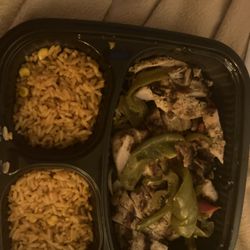 On The Border Mexican Grill & Cantina - Chicken fajitas