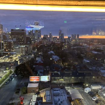 Otopia Rooftop Lounge - Austen, TX skyline at night - Lounges Near Me - Austin, Texas